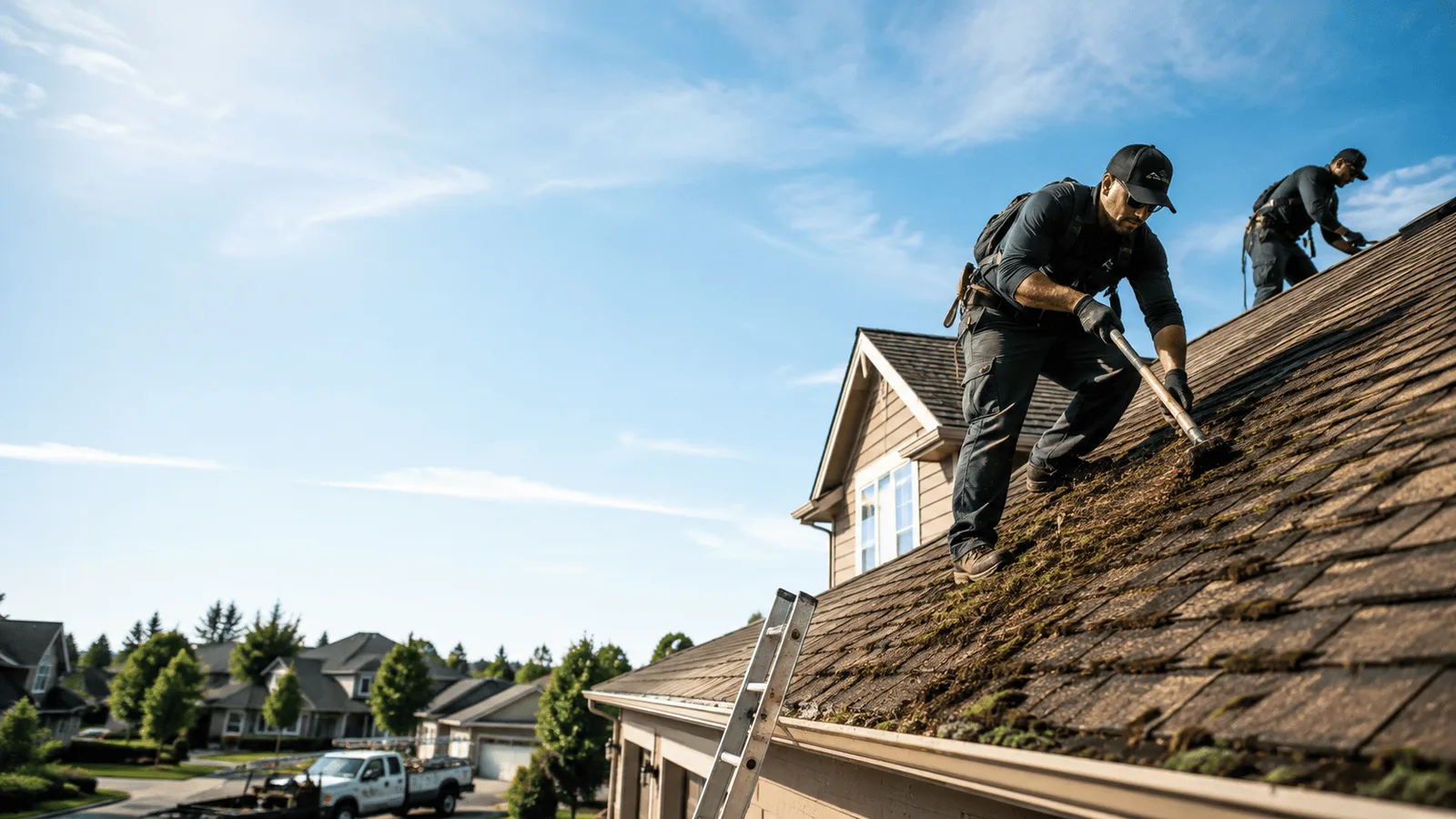 Roof Moss Removal in Natick, MA near me